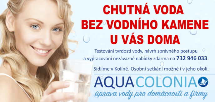 Chutná voda od AQUA COLONIA